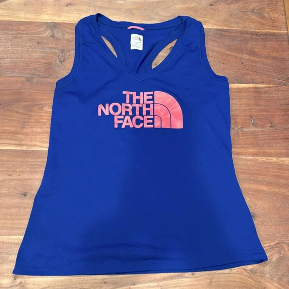 THE NORTH FACE | royal blue and pink | racer back | tank
 top | Size M - Picture 1 of 5
